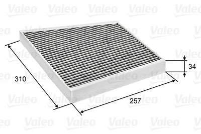 Mercedes CLS Serisi W219 Polen Filtresi | VALEO 698741