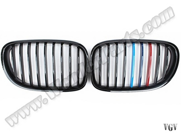 BMW 7 Serisi F01 2009-2012 Panjur (Set) Piano-Siyah ///M-Renkli | WENDER BA0013103