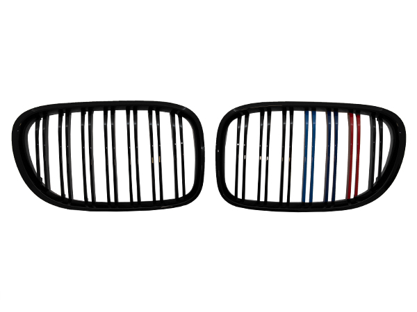 BMW 7 Serisi F01 2009-2012 Panjur (Set) Piano-Siyah Çift Çıtalı ///M-Renkli | WENDER BA0013187