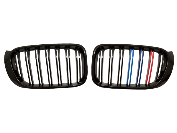 BMW X4 F26 2014-2018 Panjur (Set) Piano-Siyah Çift Çıtalı ///M-Renkli | WENDER BA0253188