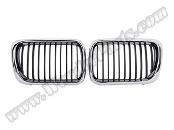 BMW 3 Serisi E36 Panjur (Set) Krom/Siyah | WENDER BA0363101