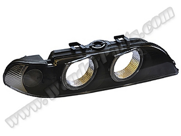 BMW 5 Serisi E39 1996-2003 Far Camı Sağ (Siyah) Füme Sinyal | WENDER BA0391161R