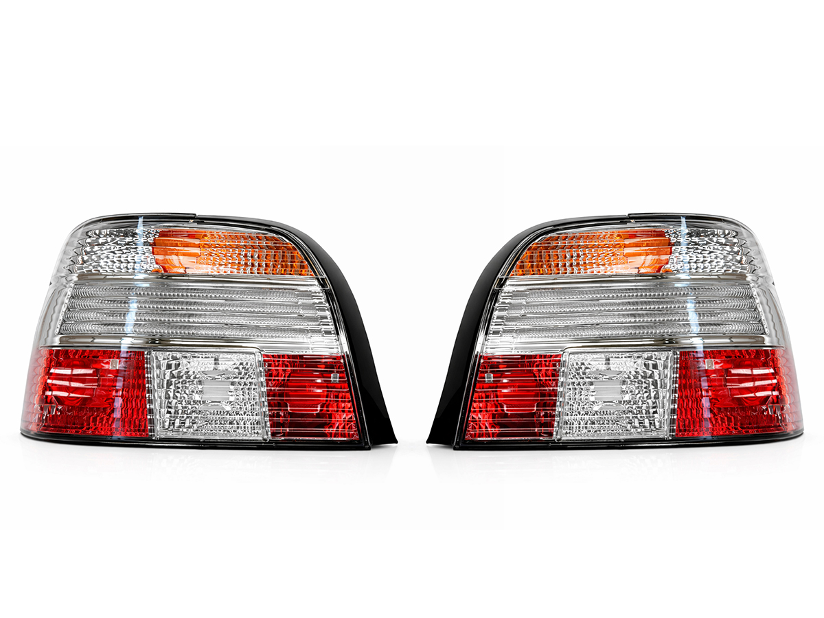 BMW 5 Serisi E39 1996-2003 Komple Stop Set; Kristal Füme Sinyal 1996-00 | WENDER BA0391313