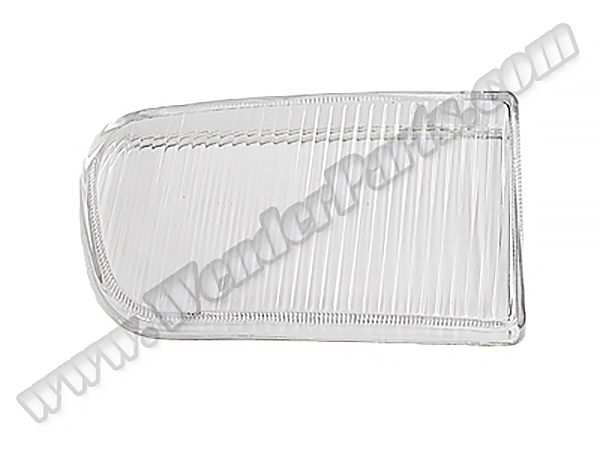 BMW 5 Serisi E39 1996-2003 Sis Far Camı Sağ, Çizgili Cam | WENDER BA0391452R