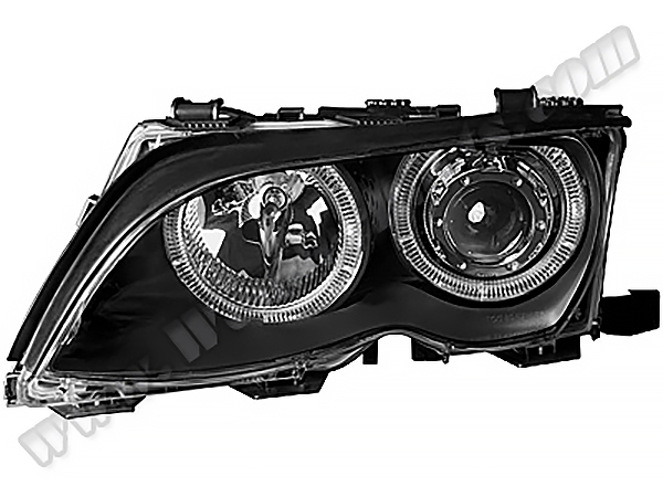 BMW 3 Serisi E46 Makyajlı 2002-2004 Komple Far Sol (Bi-Xenon) Siyah | WENDER BA0461111L