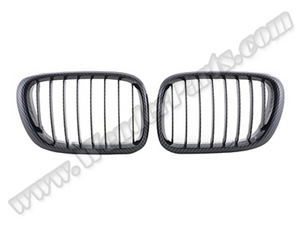 BMW X5 E53 2000-2003 Panjur (Set) Karbon | WENDER BA0533103