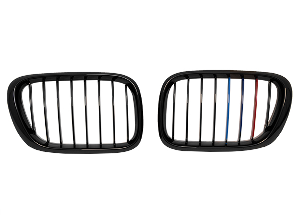BMW X5 E53 2000-2003 Panjur (Set) Piano-Siyah ///M-Renkli | WENDER BA0533137