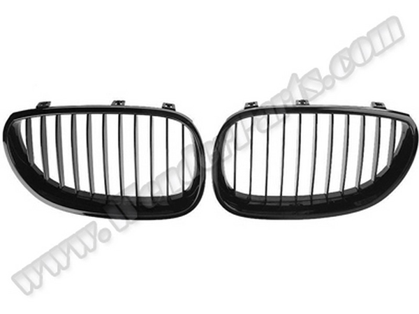 BMW 5 Serisi E60 LCI 2003-2009 Panjur (Set) Piano-Siyah | WENDER BA0603105