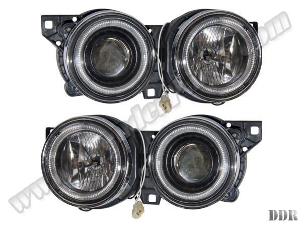 BMW 3 Serisi E30 1988-1991 Komple Far (Kristal Siyah) 1988-91 | WENDER BA1386753/754R2