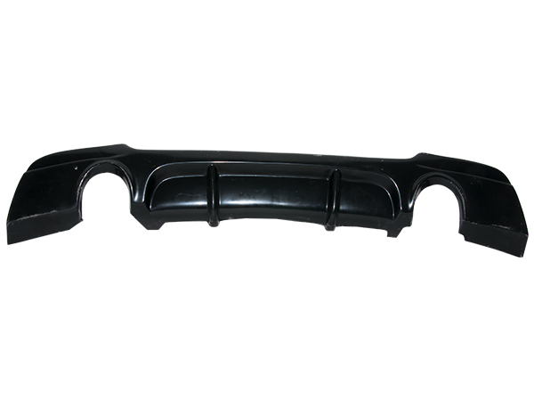 BMW 3 Serisi E92 2005-2013 Tampon Difüzörü Arka; <O-O> Egz.Çıkışlı -M-Tech- 2006-13 | WENDER BA2158792/793