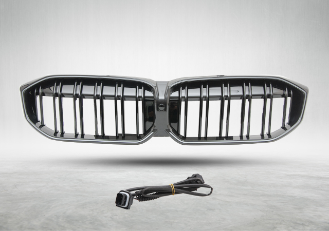 BMW 3 Serisi G20 LCI 2022- Panjur Piano-Siyah Çift Çıtalı Işıklı -Shadow-Line | WENDER BA2203110