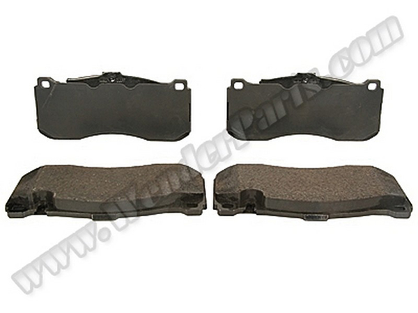 BMW 3 Serisi E90 2004-2012 Fren Balatası Ön -Performance- 1.6>3.0i/d | WENDER BA24316