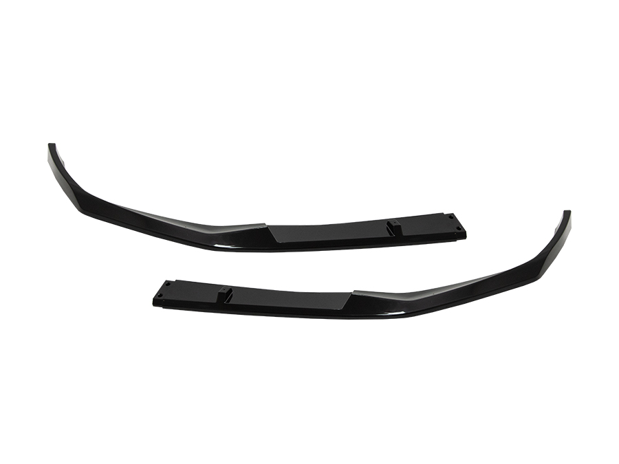 BMW 5 Serisi G30 2016-2018 Tampon Splitteri Ön (Set) Piano-Siyah (OEM/Plastik) -///M-Performance- 2020-23 | WENDER BA2472187/190