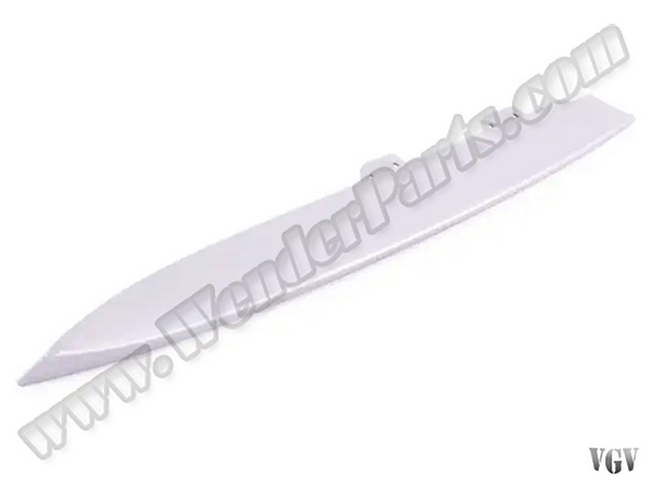 BMW 5 Serisi F07 2008-2017 Tampon Izgara Çitası Ön Sol; Mat-Alüminyum 2009-12 | WENDER BA51117172369