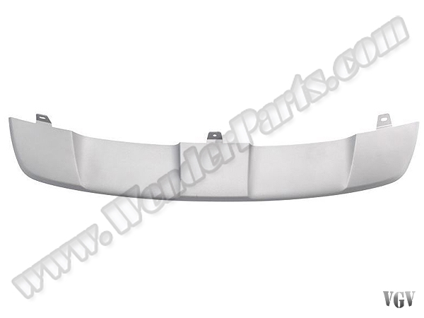 BMW X6 Serisi E71 2007-2014 Tampon Spoyleri Ön; Mat-Alüminyum 2007-14 | WENDER BA51117179849
