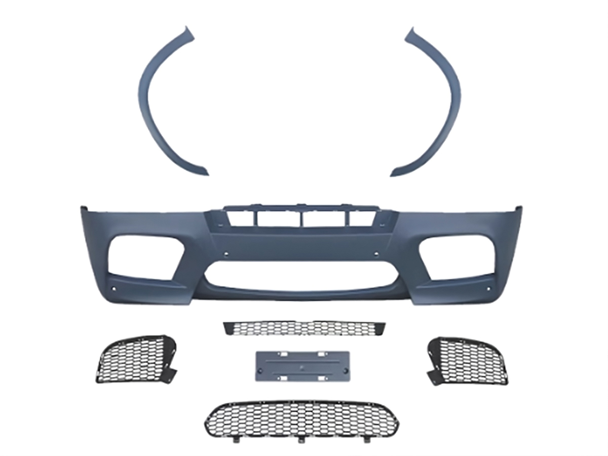 BMW X6 Series E71 2007-2014 Complete Bumper Front, PDCli -X5M/X6M- 2007-14 | WENDER BA51117205908S1