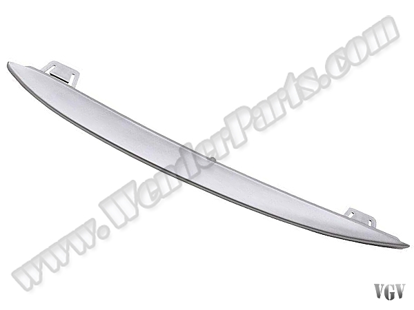 BMW 5 Serisi F10 2009-2016 Tampon Izgara Çitası Ön Sol; Mat-Alüminyum 2010-13 | WENDER BA51117231859