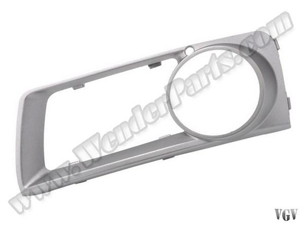 BMW X6 Serisi E71 2007-2014 Sis Far Çerçevesi Sol; Mat-Alüminyum | WENDER BA51117312595