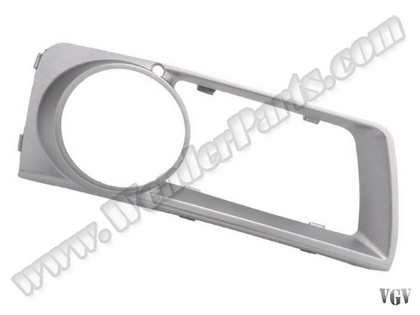 BMW X6 Serisi E71 2007-2014 Sis Far Çerçevesi Sağ; Mat-Alüminyum | WENDER BA51117312596