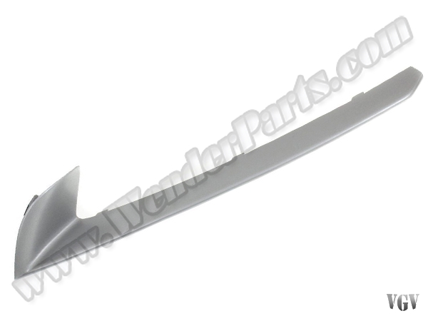 BMW 5 Serisi F10 2009-2016 Tampon Izgara Çitası Ön Sol; Mat-Alüminyum | WENDER BA51117331765