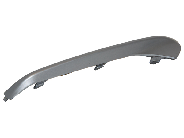 BMW X6 Series F16 2014- Bumper Grille Trim Front Left; Matte-Aluminum 2014-19 | WENDER BA51117343259
