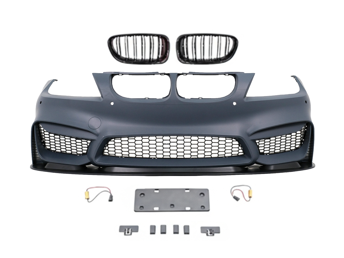 BMW 3 Serisi E90 2004-2012 Komple Tampon Ön (+Lip) | WENDER BA51118043961M4