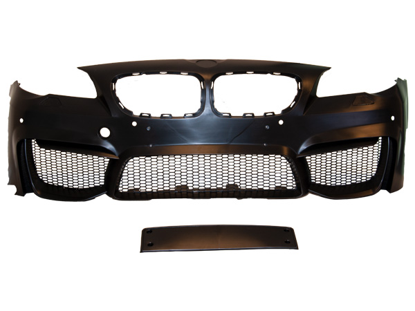 BMW 5 Serisi F10 2009-2016 Komple Tampon Ön; Far Yıkamalı, Park Sensörlü | WENDER BA51118050634S1