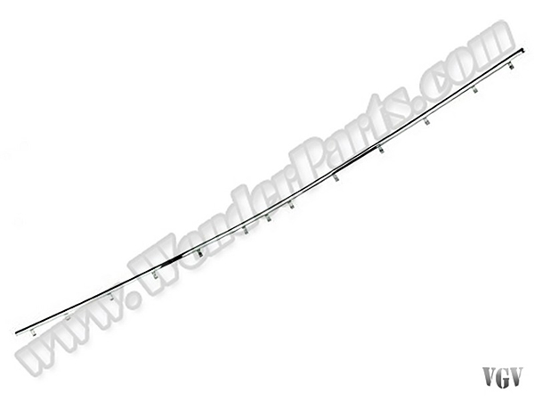 BMW 5 Serisi E39 1996-2003 Tampon Nikelajı Arka Orta | WENDER BA51127005947
