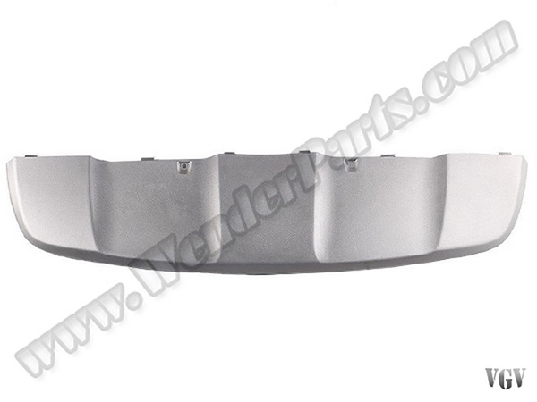 BMW X6 Serisi E71 2007-2014 Tampon Spoyleri Arka; Mat-Alüminyum 2007-14 | WENDER BA51127176248