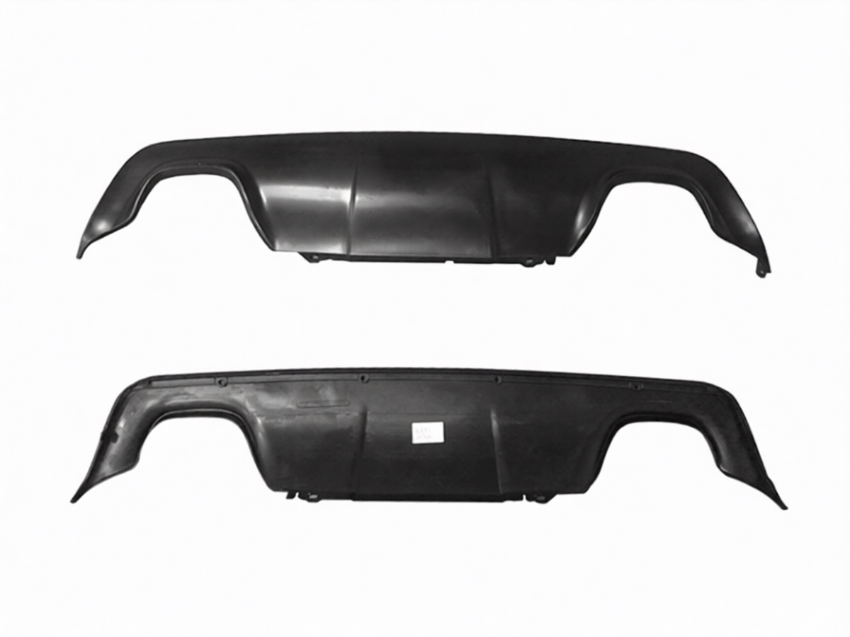 BMW 5 Serisi E60 2001-2010 Tampon Difüzörü Arka; <OO-OO> Egz.Çıkışlı -M-Tech- 2002-09 | WENDER BA51127897214