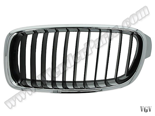 BMW 3 Serisi F30 2012-18 Panjur Sol Krom/Siyah | WENDER BA51137255411