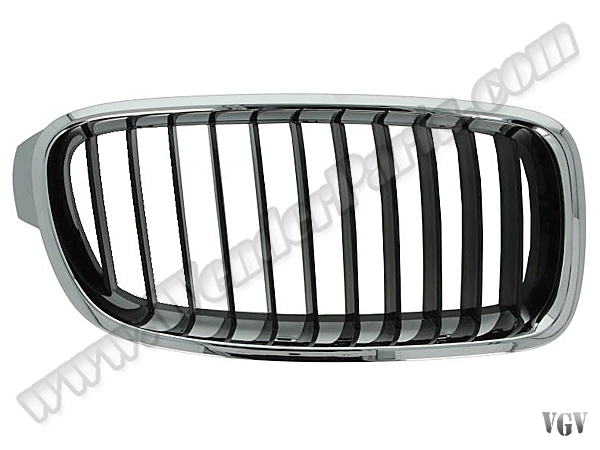 BMW 3 Serisi F30 2012-18 Panjur Sağ Krom/Siyah | WENDER BA51137255412