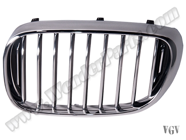 BMW 7 Serisi G11 2015-2018 Panjur Sol Krom/Siyah -Basis | WENDER BA51137357011