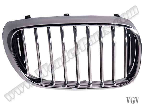 BMW 7 Serisi G11 2015-2018 Panjur Sağ Krom/Siyah -Basis | WENDER BA51137357012