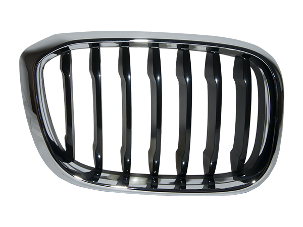BMW X3 Series G01 2017-18 Grille Right Chrome Black | WENDER BA51137397466