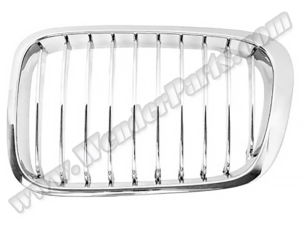 BMW 3 Serisi E46 1998-2001 Panjur Sol Krom -Sedan | WENDER BA51138208489