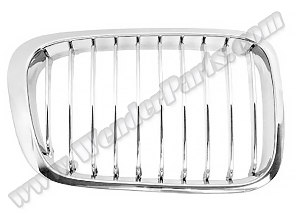 BMW 3 Serisi E46 1998-2001 Panjur Sağ Krom -Sedan | WENDER BA51138208490