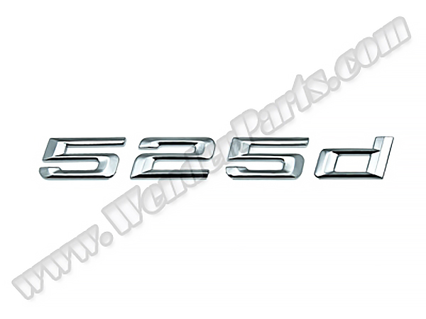 BMW 5 Serisi E60 Bagaj Yazısı -525d- | WENDER BA51147039785