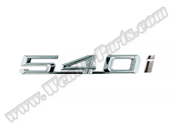 BMW 5 Serisi E60 Bagaj Yazısı -540i- | WENDER BA51147039789
