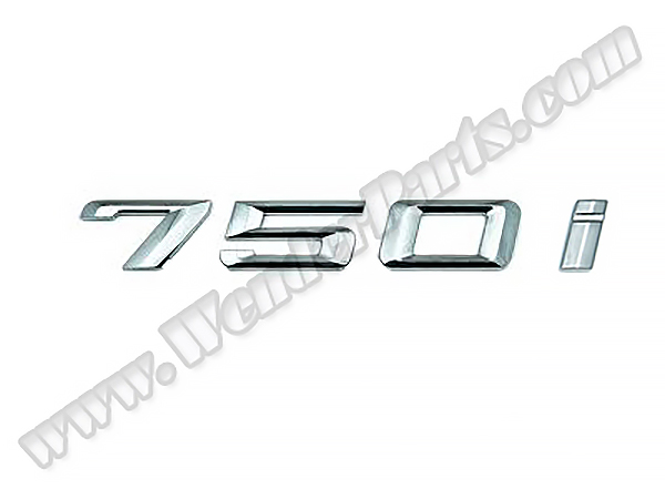 BMW 7 Serisi E65 Bagaj Yazısı -750i- | WENDER BA51147148189