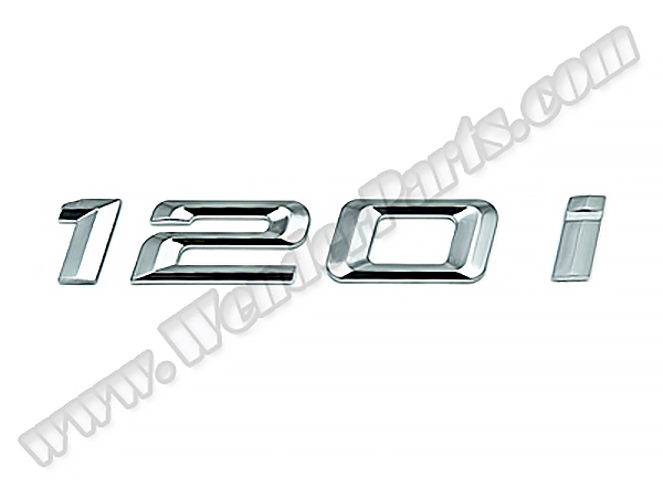 BMW 1 Serisi E87 Bagaj Yazısı -120i- | WENDER BA51147151386