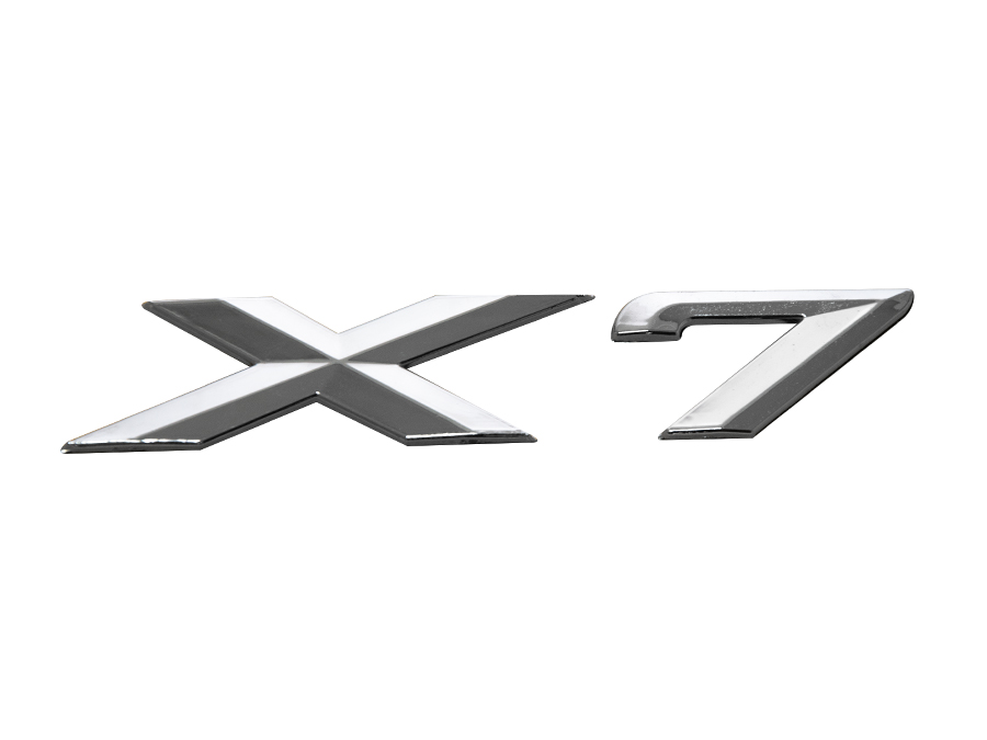 BMW X7 G07 Bagaj Yazısı -X7- | WENDER BA51147424680