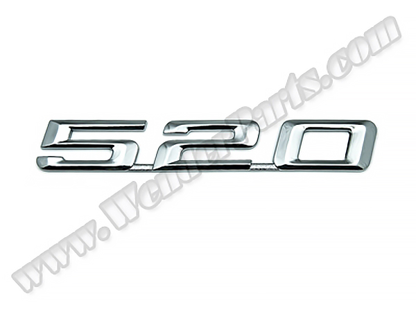 BMW 5 Serisi E34 Bagaj Yazısı -520- | WENDER BA51148137274