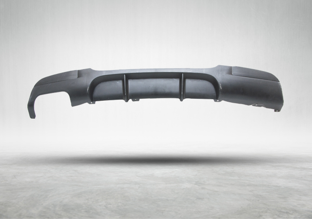 BMW 3 Serisi E90 2004-2012 Tampon Difüzörü Arka; <OO> Egz.Çıkışlı -///M-Performance- 2005-11 | WENDER BA51192153917