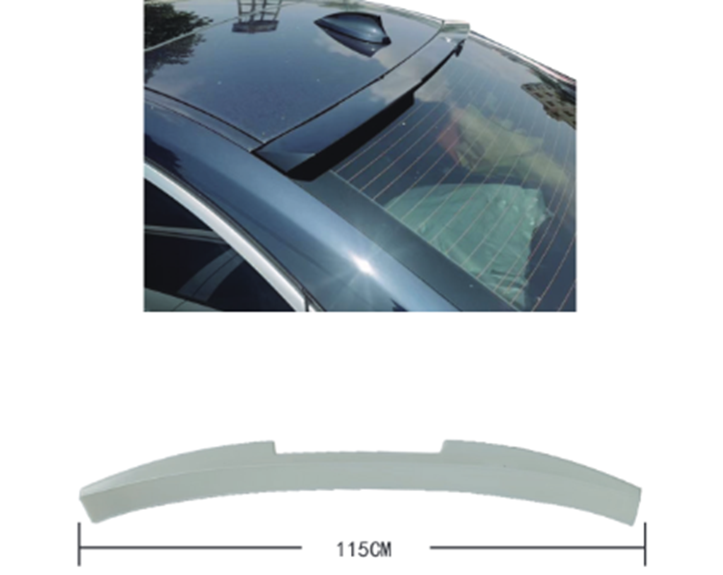 BMW 3 Serisi F30 2012-2018 Tavan Spoyleri -///M4-STYLE- | WENDER BA51192349681
