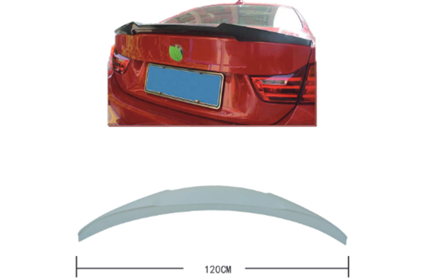 BMW 4 Serisi F36 2014-2018 Bagaj Spoyleri -///M4- | WENDER BA51192350725