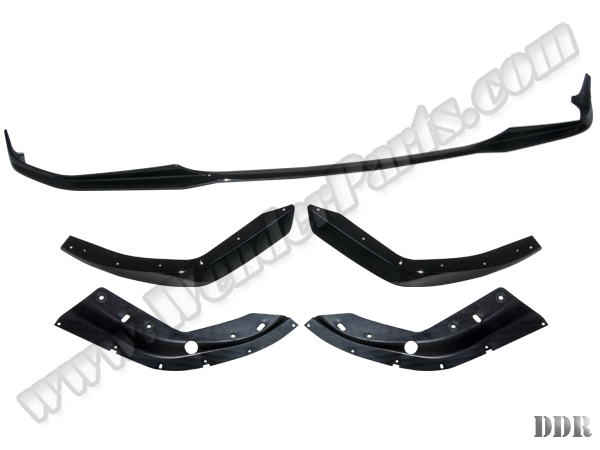 BMW 3 Serisi G20 2018- Tampon Spoyler Seti Ön; (Spoiler+2ad.Splitter) Piano-Siyah (OEM/Plastik) -///M-Performance- 2019-21 | WENDER BA51192455832S1