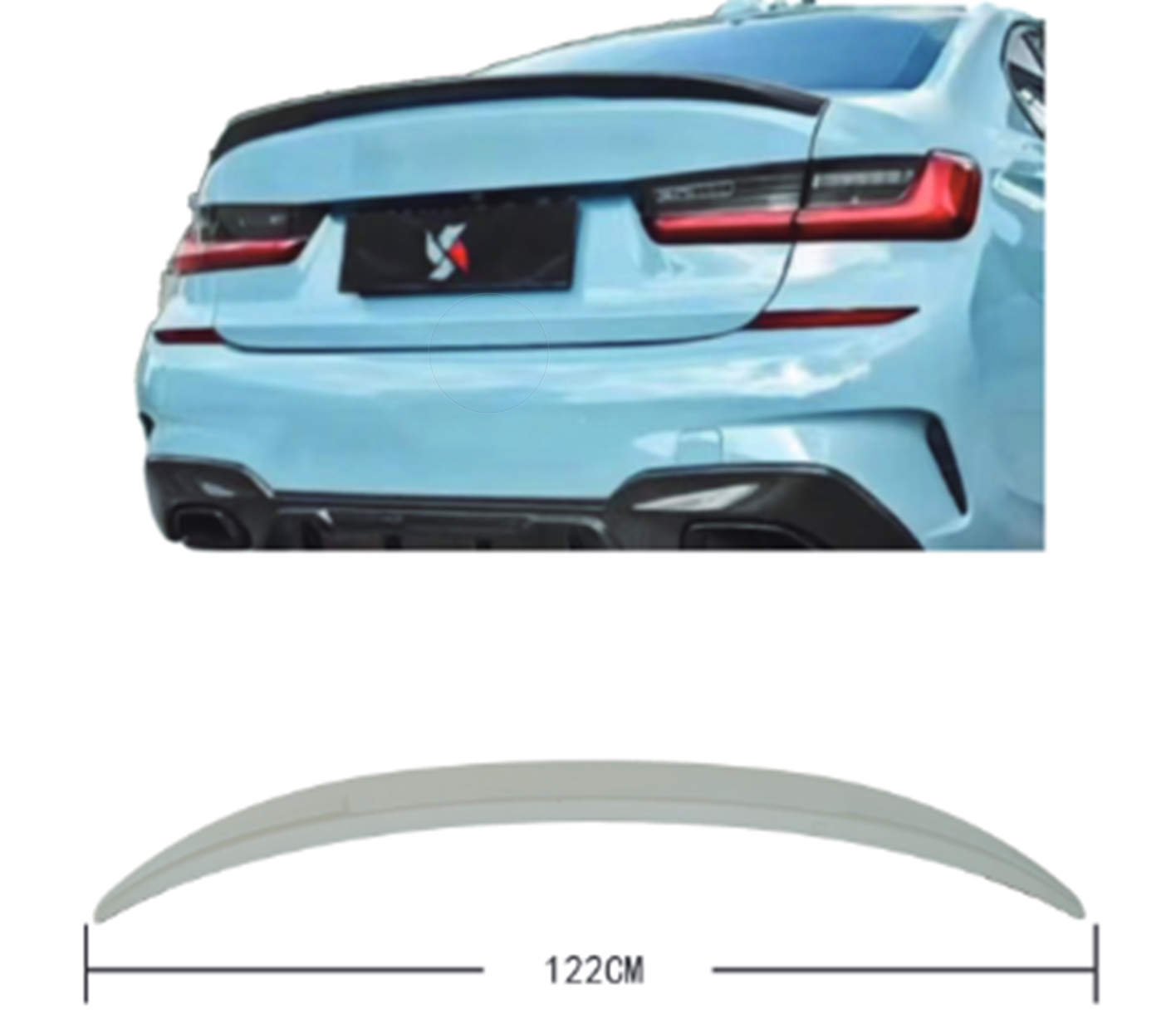 BMW 3 Serisi G20 2018- Bagaj Spoyleri -///M-Performance- | WENDER BA51192455880