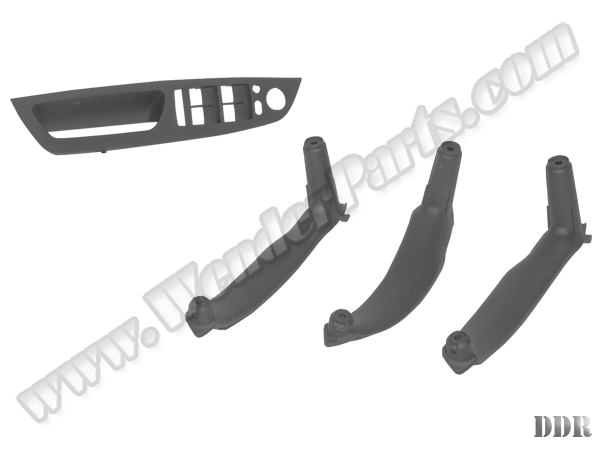 BMW X6 E71 Kapı Tutamak Seti Ön&Arka Gri | WENDER BA51416975795S4