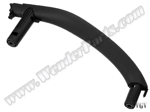 BMW X6 F16 Kapı Tutamağı Arka Sol Siyah Kaplamasız | WENDER BA51417292243